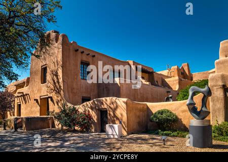 MUSEO D'ARTE DEL NEW MEXICO SANTA FE NEW MEXICO USA Foto Stock