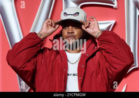 Londra, Regno Unito. 23 ottobre 2024. Chip partecipa alla prima di Venom: The Last Dance UK al BFI IMAX di Londra. Crediti: Isabel Infantes/Alamy Live News Foto Stock