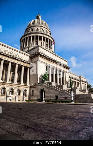 L'Avana, Cuba - Famoso Capitol nazionale (Capitolio Nacional) edificio. Foto Stock