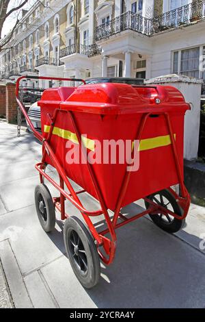 Portalettere carrello Foto Stock