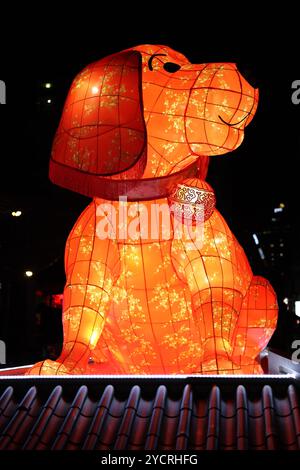 Capodanno cinese - il cane Foto Stock
