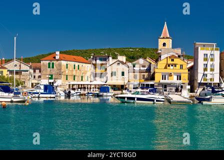 Città di Pirovac vista panoramica Foto Stock