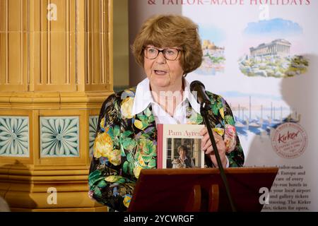 PAM Ayres all'Oldie Magazine Literary Lunch 22/10/24 Foto Stock
