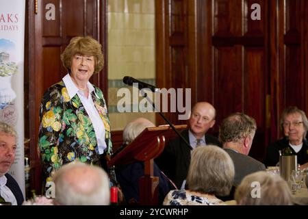 PAM Ayres all'Oldie Magazine Literary Lunch 22/10/24 Foto Stock
