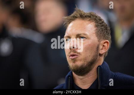 Monaco, Germania. 14 ottobre 2024. Trainer Julian Nagelsmann (Deutschland) Germania - Paesi Bassi Deutschland - Niederlande 14.10.2024 Copyright (nur f Foto Stock