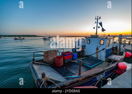 Christchurch Harbour, Dorset, Regno Unito Foto Stock