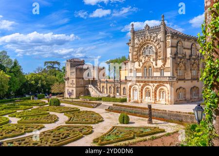 Convento de Santa Cruz do Bucaco, Luso, Mealhada, distretto di Aveiro, Centro, Portogallo Foto Stock