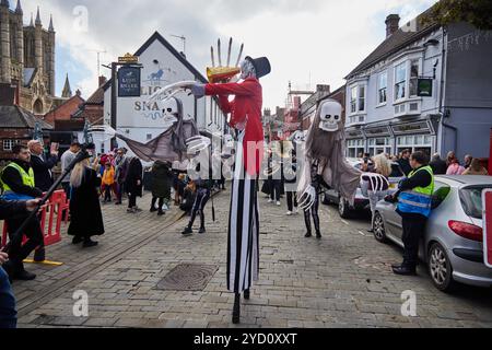 Lincoln, Regno Unito. 24 ottobre 2024. Crediti: Phil Crow/Alamy Live News Foto Stock