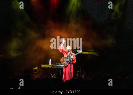 Concerto di musica - Anna B Savage - apertura St. Vincent Anna B Savage Milano Fabrique Italia Copyright: XMirkoxFava/TSCKx/xLiveMediax LPM 1573857 Foto Stock