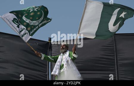 Rawalpindi, Pakistan. 24 ottobre 2024. (Foto di Mercedes Menendez/Pacific Press) credito: Pacific Press Media Production Corp./Alamy Live News Foto Stock