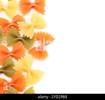 sfondo della farfalle tre colori primo piano. Foto Stock