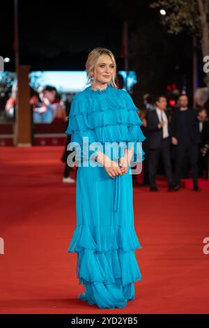 Carolina Crescentini partecipa al Red carpet degli Unita Awards durante il 19° Festival del Cinema di Roma all'Auditorium Parco della musica. (Foto di Gennaro Leonardi/Pacific Press) Foto Stock