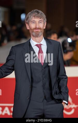 21 ottobre 2024, Roma, Italia: Stefano Scherini partecipa al Red carpet degli uni Awards durante il 19° Festival del Cinema di Roma all'Auditorium Parco della musica. (Credit Image: © Gennaro Leonardi/Pacific Press via ZUMA Press Wire) SOLO PER USO EDITORIALE! Non per USO commerciale! Foto Stock