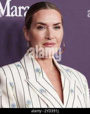 Los Angeles, Stati Uniti. 24 ottobre 2024. Kate Winslet arriva al WIF Honors 2024 che si tiene al Beverly Hilton di Beverly Hills, CA, il giovedì, 24 ottobre 2024. (Foto di Sthanlee B. Mirador/Sipa USA) credito: SIPA USA/Alamy Live News Foto Stock