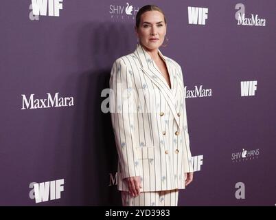 Los Angeles, Stati Uniti. 24 ottobre 2024. Kate Winslet arriva al WIF Honors 2024 che si tiene al Beverly Hilton di Beverly Hills, CA, il giovedì, 24 ottobre 2024. (Foto di Sthanlee B. Mirador/Sipa USA) credito: SIPA USA/Alamy Live News Foto Stock