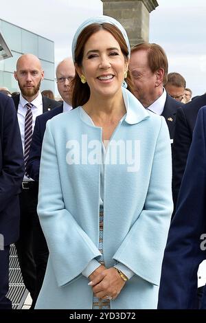 Koenigin Mary von Daenemark beim Empfang im Reichstagsgebaeude AM 21.10.2024 a Berlino Foto Stock