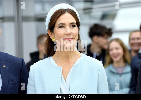 Koenigin Mary von Daenemark beim Empfang im Reichstagsgebaeude AM 21.10.2024 a Berlino Foto Stock