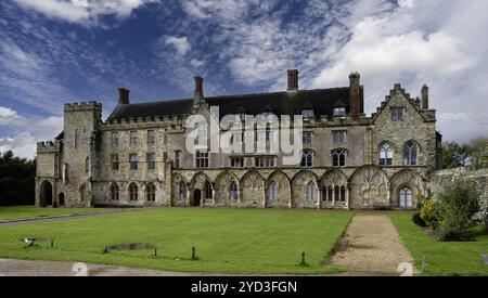 Battle Abbey School, High Street, Battle, East Sussex, Inghilterra, REGNO UNITO Foto Stock