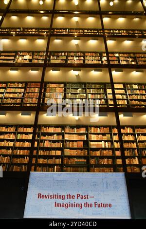 Biblioteca Beinecke rare Books & Manuscripts presso la Yale University di New Haven, Connecticut Foto Stock