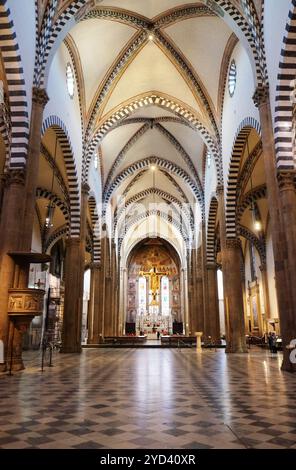 Santa Maria Novella principale chiesa domenicana di Firenze, Italia Foto Stock