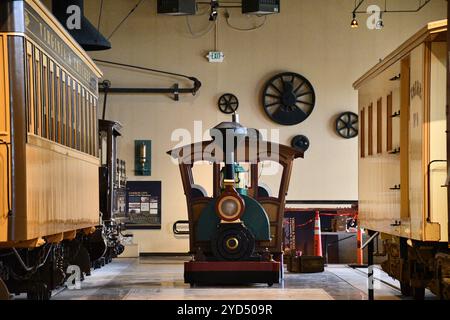 Nevada State Railroad Museum a Carson City, Nevada Foto Stock