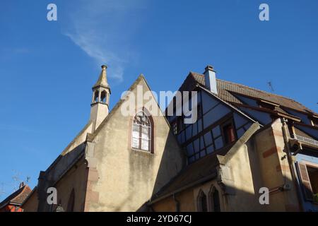 Sainte Catherine in RibeauvillÃ©, Francia Foto Stock