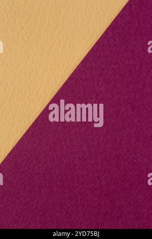 design geometrico astratto: primo piano di cartoni testurizzati gialli e marroni Foto Stock