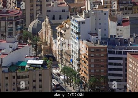 Mercato centrale di Alicante, Spagna Foto Stock