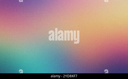 Sfondo sfumato dall'alto al viola con texture granulosa Foto Stock