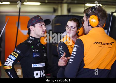 OâWARD Pato (mex), pilota della McLaren F1 Reserve, ritratto durante il Gran Premio de la Ciudad de Mexico 2024, 20° round del Campionato del mondo di Formula 1 2024 dal 25 al 27 ottobre 2024 sull'autodromo Hermanos Rodriguez, a città del Messico, Messico Foto Stock