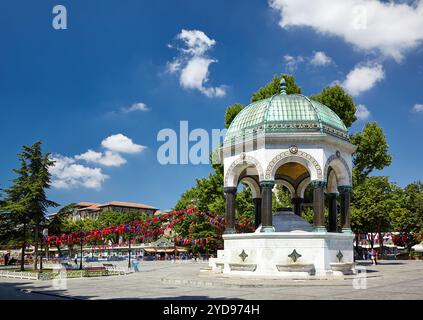 Fontana tedesca, Istanbul Foto Stock