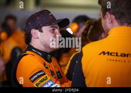 OâWARD Pato (mex), pilota della McLaren F1 Reserve, ritratto durante il Gran Premio de la Ciudad de Mexico 2024, 20° round del Campionato del mondo di Formula 1 2024 dal 25 al 27 ottobre 2024 sull'autodromo Hermanos Rodriguez, a città del Messico, Messico Foto Stock