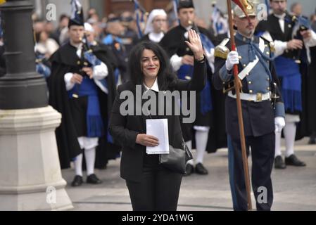 Oviedo, Spagna. 25 ottobre 2024. Durante i Princess of Asturias Awards 2024 a Oviedo, venerdì 25 ottobre 2024. Crediti: CORDON PRESS/Alamy Live News Foto Stock