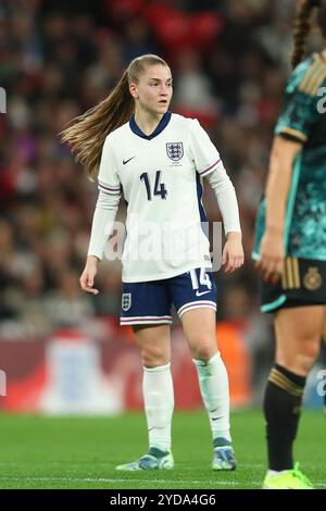 Wembley Stadium, Londra, Regno Unito. 25 ottobre 2024. Women's International Football Friendly, Inghilterra contro Germania; Jess Park of England Credit: Action Plus Sports/Alamy Live News Foto Stock