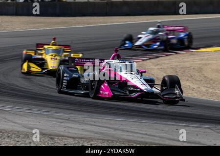 SERIE NTT INDYCAR: 23 giugno Firestone Grand Prix di Monterey Foto Stock