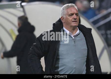 Venlo, Niederlande. 25 ottobre 2024. Venlo, Niederlande 25. Oktober 2024: Eerste Divisie - 2024/2025 - VVV Venlo vs. FC Den Bosch IM Bild: Trainer John Lammers (VVV Venlo) crediti: dpa/Alamy Live News Foto Stock