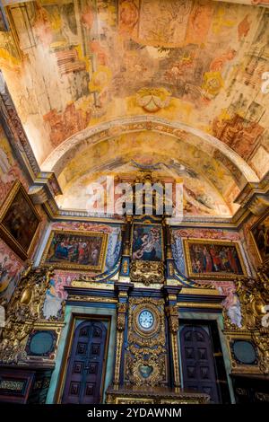 Cattedrale di Santa Maria di Porto o Cattedrale di Porto (se do porto), Porto, Portogallo. Foto Stock