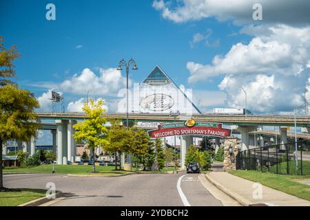 Un Bass Pro Shops a Memphis, Tennessee Foto Stock