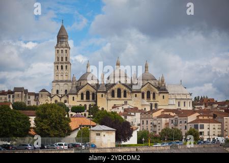 Cattedrale di Saint Front a Perigord, Francia Foto Stock