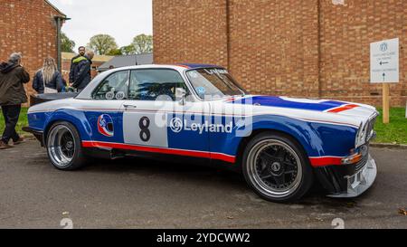 1975 Broadspeed/Leyland Jaguar XJ12C, in mostra al Bicester Heritage Scramble il 6 ottobre 2024. Foto Stock