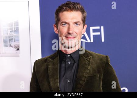 HOLLYWOOD, LOS ANGELES, CALIFORNIA, Stati Uniti - OTTOBRE 25: Gwilym Lee arriva all'AFI Fest 2024 - proiezione mondiale di "Here" di Sony Pictures tenutasi al TCL Chinese Theatre IMAX il 25 ottobre 2024 a Hollywood, Los Angeles, California, Stati Uniti. (Foto di Xavier Collin/Image Press Agency) Foto Stock