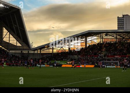 Una visione generale della partita di Premier League Brentford vs Ipswich Town al Gtech Community Stadium, Londra, Regno Unito, 26 ottobre 2024 (foto di Izzy Poles/News Images) Foto Stock