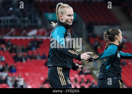 Londra, Inghilterra 25. Oktober 2024: Testspiel Fußball-Frauen-Nationalmannschaft - 2024 - Inghilterra vs. Deutschland Im Bild: Janina Minge (Deutschland) Foto Stock