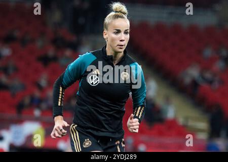 Londra, Inghilterra 25. Oktober 2024: Testspiel Fußball-Frauen-Nationalmannschaft - 2024 - Inghilterra vs. Deutschland Im Bild: Giulia Gwinn (Deutschland) Foto Stock