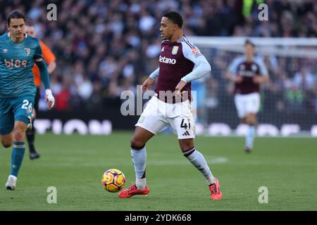 Birmingham, Regno Unito. 26 ottobre 2024. Jacob Ramsey (AV) all'Aston Villa contro AFC Bournemouth EPL Match, a Villa Park, Birmingham, Regno Unito il 26 ottobre 2024. Crediti: Paul Marriott/Alamy Live News Foto Stock