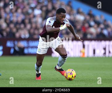 Birmingham, Regno Unito. 26 ottobre 2024. Jhon Duran (AV) all'Aston Villa contro AFC Bournemouth EPL Match, a Villa Park, Birmingham, Regno Unito il 26 ottobre 2024. Crediti: Paul Marriott/Alamy Live News Foto Stock