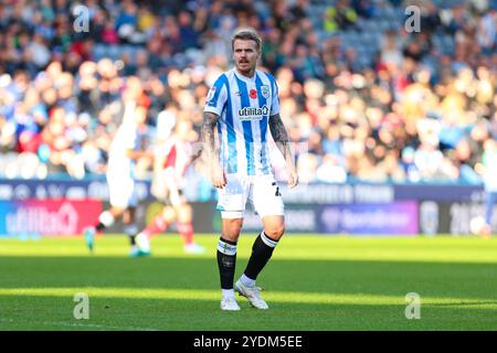 John Smith's Stadium, Huddersfield, Inghilterra - 26 ottobre 2024 Danny Ward (25) di Huddersfield Town - durante la partita Huddersfield Town contro Exeter City, Sky Bet League One, 2024/25, John Smith's Stadium, Huddersfield, Inghilterra - 26 ottobre 2024 credito: Mathew Marsden/WhiteRosePhotos/Alamy Live News Foto Stock