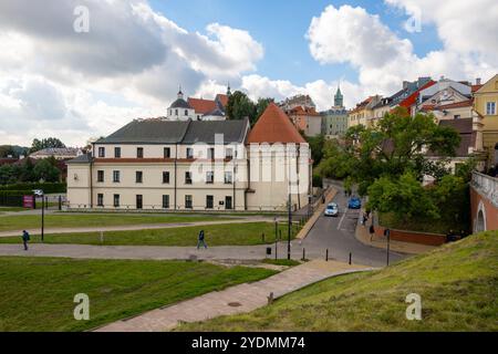 Lublino, Polonia - 13 settembre 2022: Centro storico di Lublino, situato sulla collina. Polonia Foto Stock