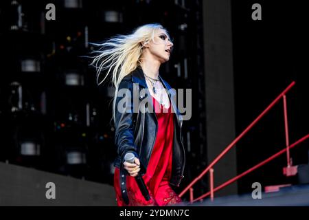 Reggio Emilia Italia 25 maggio 2024 The Pretty Reckless alla RCF Arena Campovolo Reggio Emilia © Roberto Finizio / Alamy Foto Stock