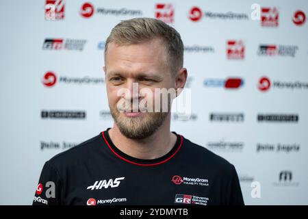 Città del Messico, Vereinigte Staaten. 26 ottobre 2024. Kevin Magnussen (MoneyGram Haas F1 Team, Daenemark, #20), mex, Formel 1 Weltmeisterschaft, Grand Prix von Mexiko City, autodromo Hermanos Rodriguez, qualifiche, 26.10.2024 foto: Eibner-Pressefoto/Michael Memmler credito: dpa/Alamy Live News Foto Stock